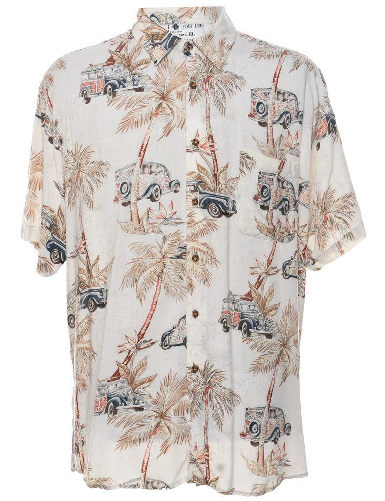 Tropical Hawaiian Shirt - XL