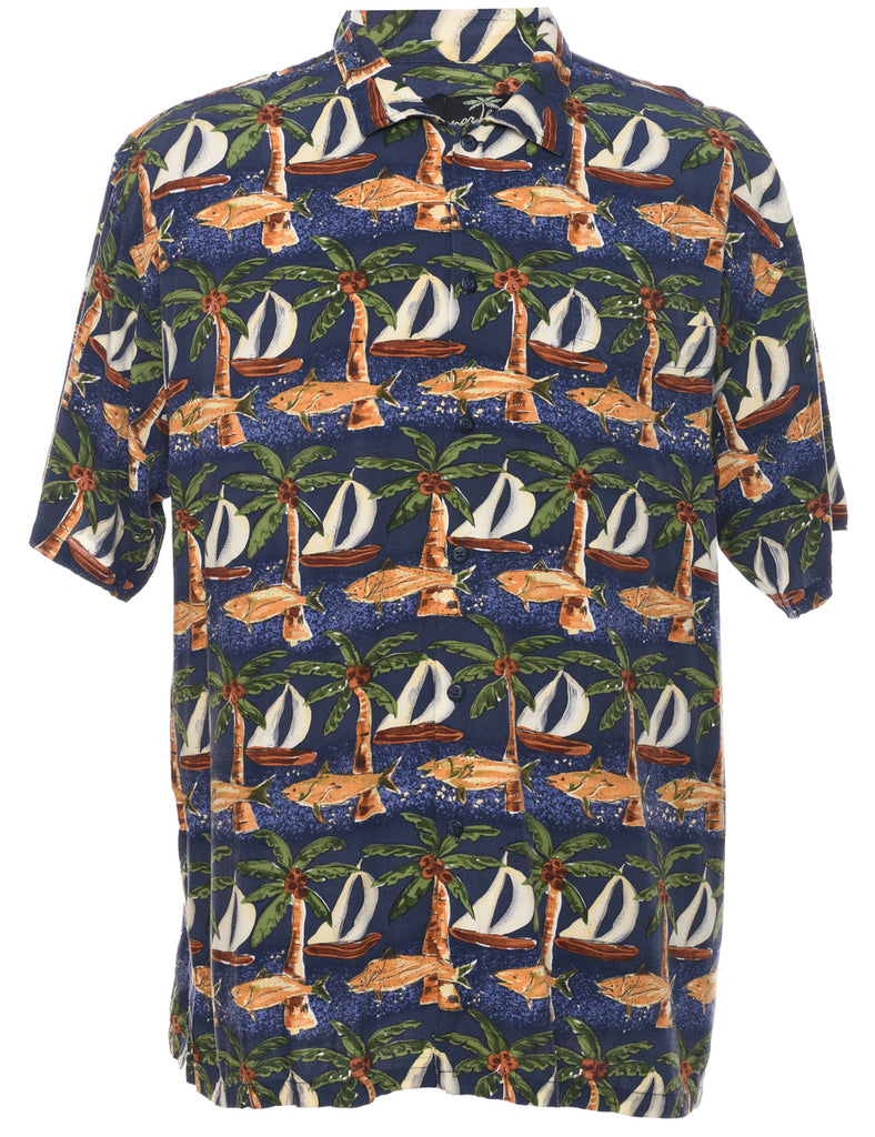 Tropical Hawaiian Shirt - L