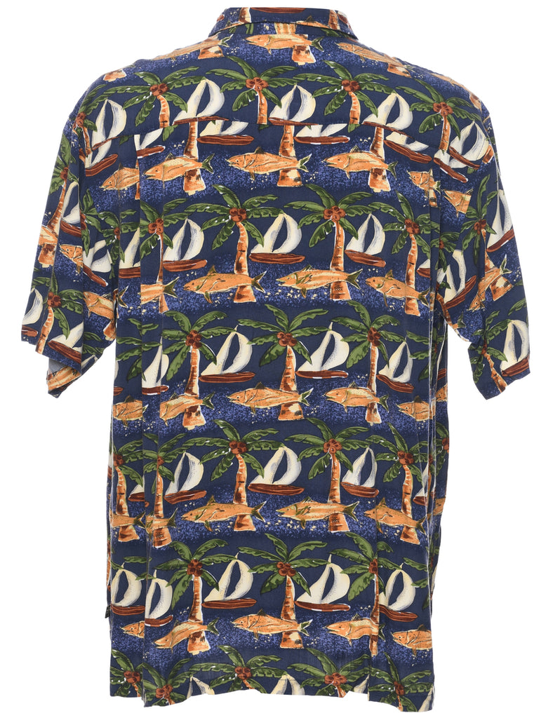 Tropical Hawaiian Shirt - L