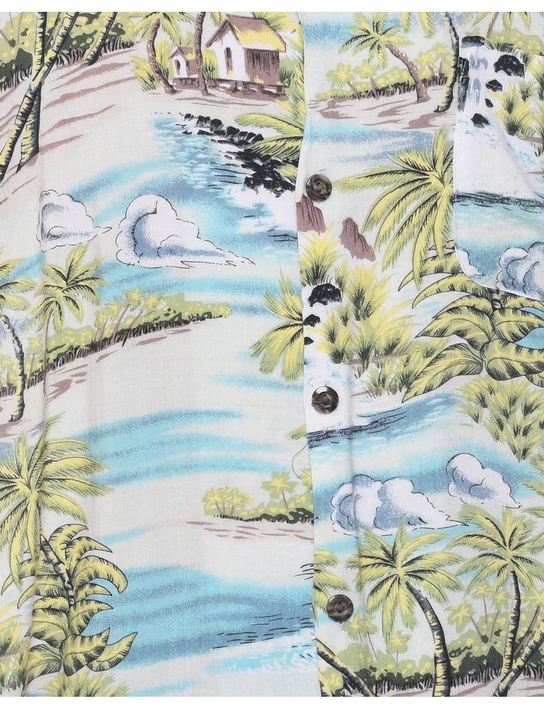 Tropical Hawaiian Shirt - XL