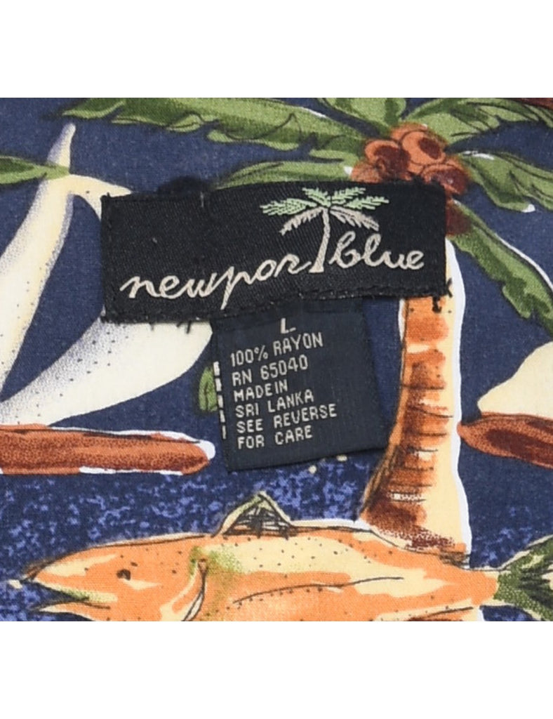 Tropical Hawaiian Shirt - L