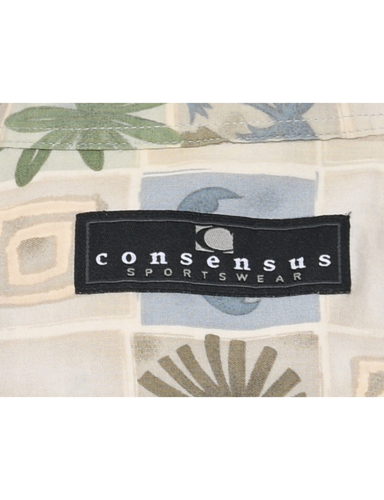 Tropical Hawaiian Shirt - M