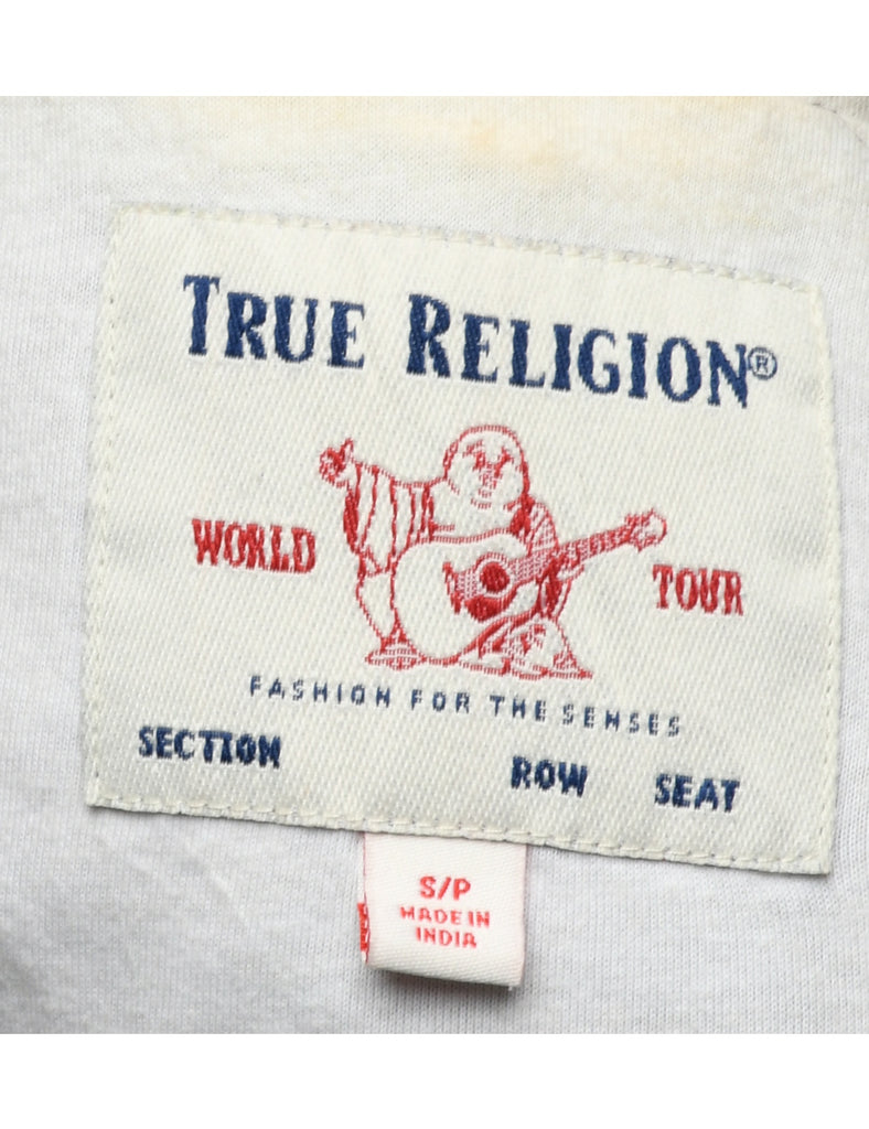 True Religion Black Nylon Jacket - S