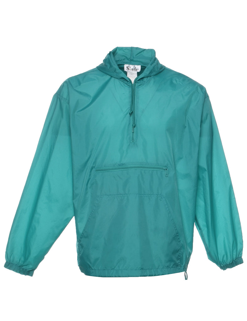 Turquoise Nylon Jacket - XL