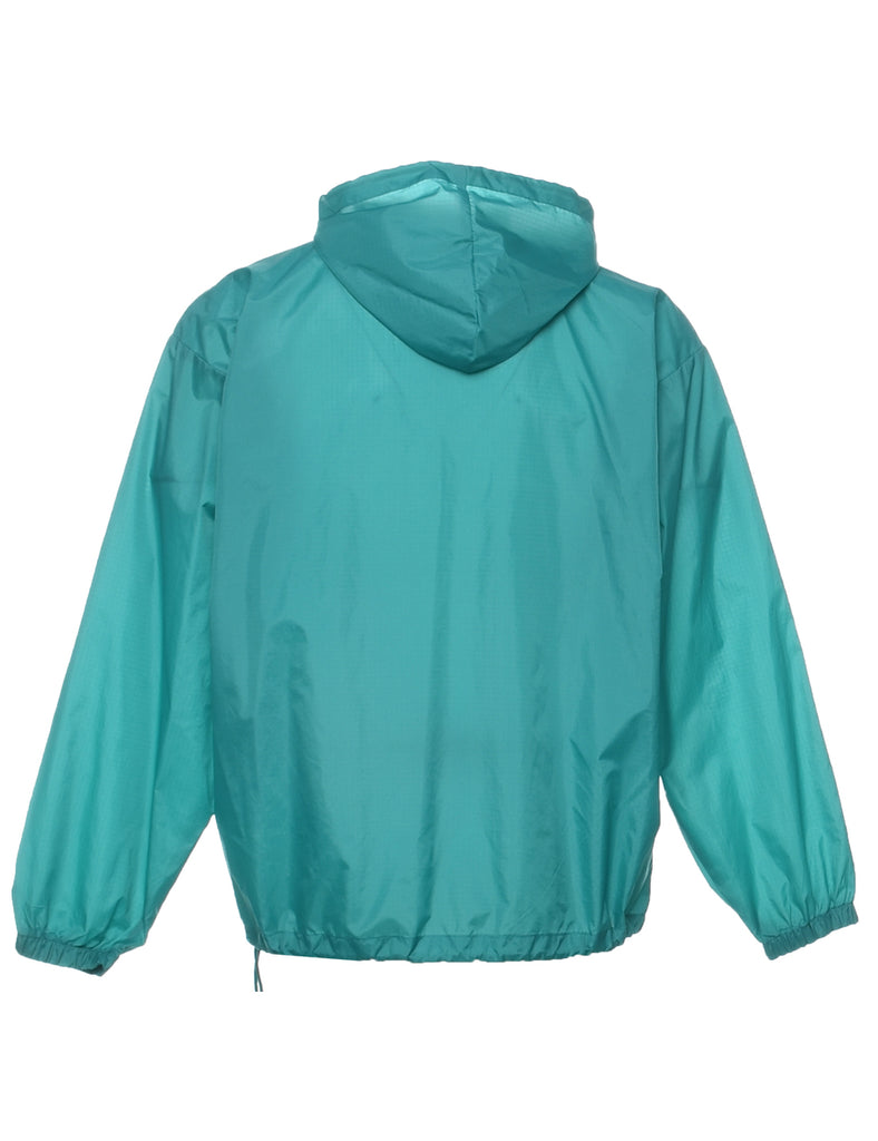 Turquoise Nylon Jacket - XL