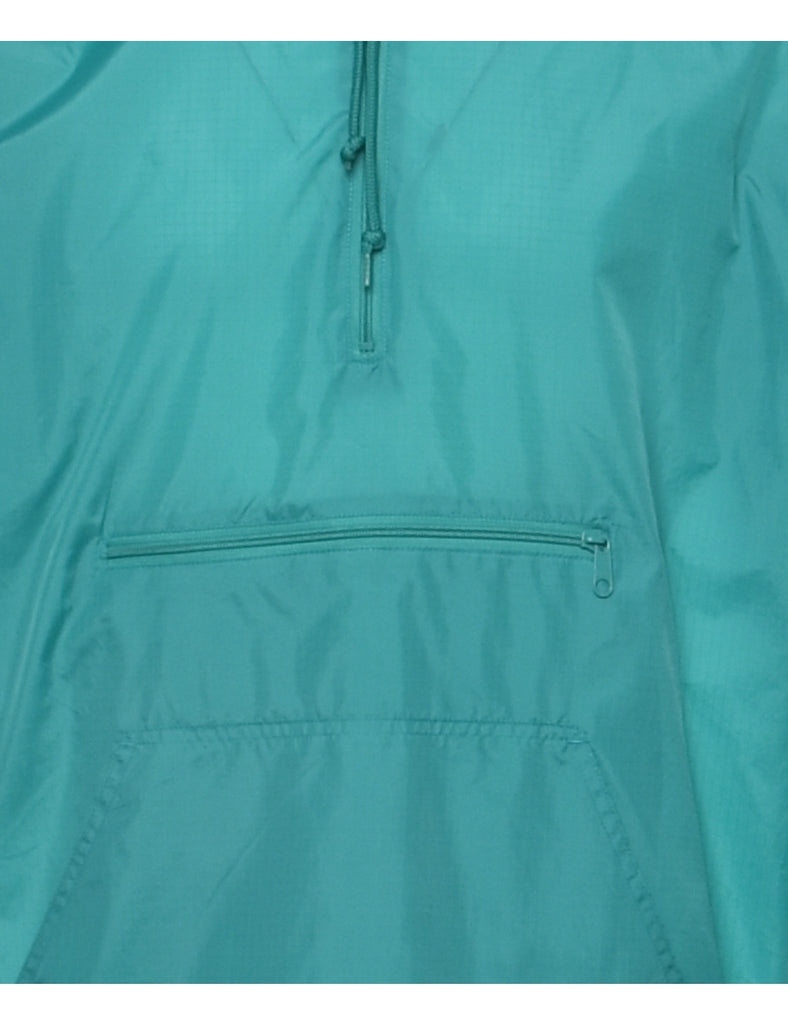 Turquoise Nylon Jacket - XL