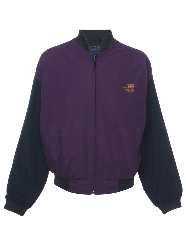 Two Tone Bomber Jacket - L