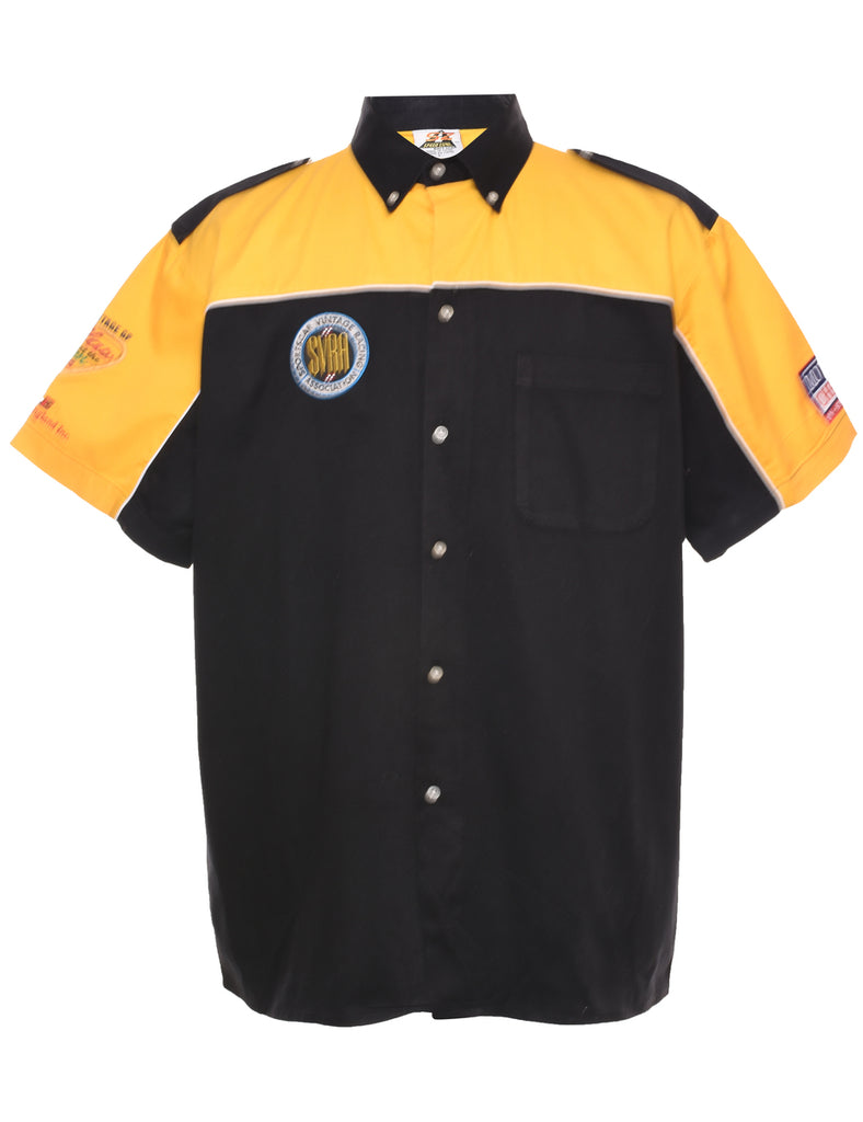 Two Tone Denim Shirt - L