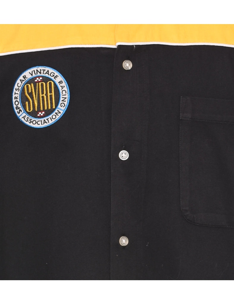 Two Tone Denim Shirt - L