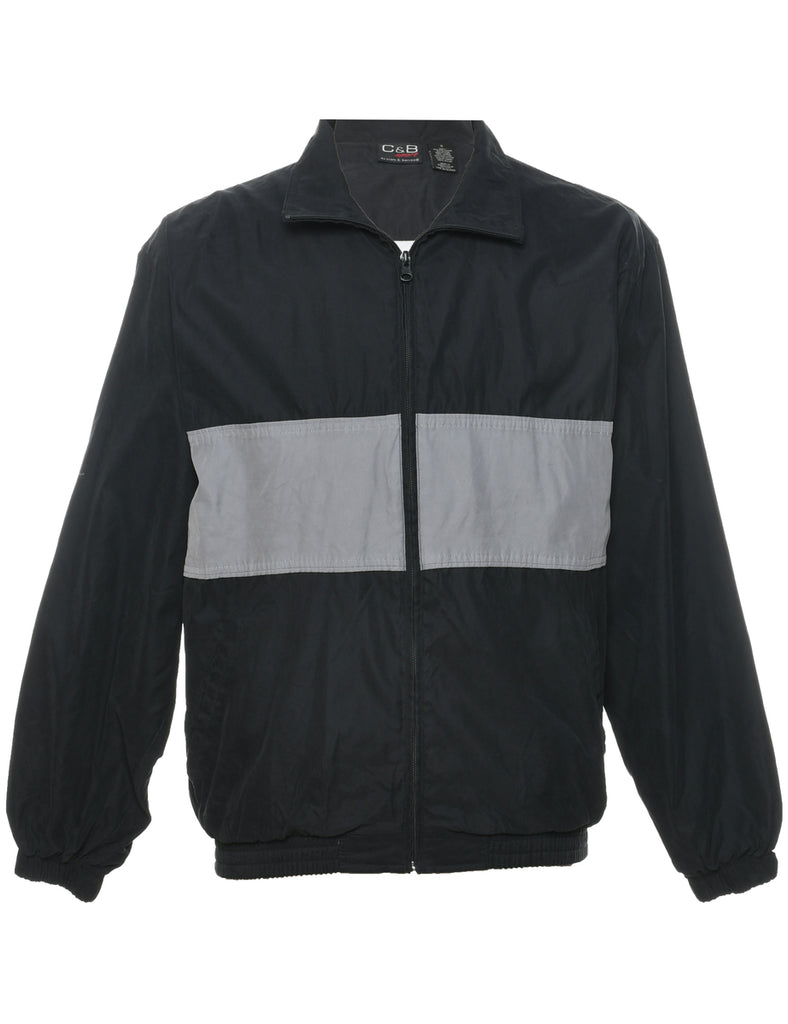 Two Tone Nylon Jacket - S