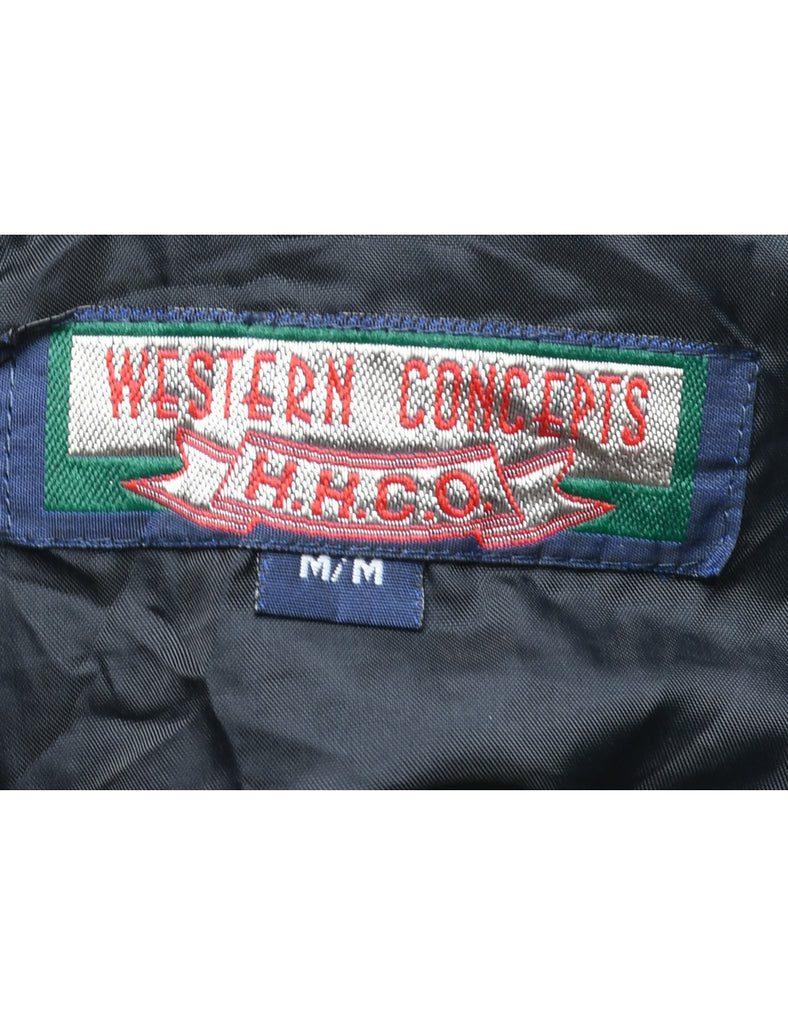 Two Tone Nylon Jacket - M