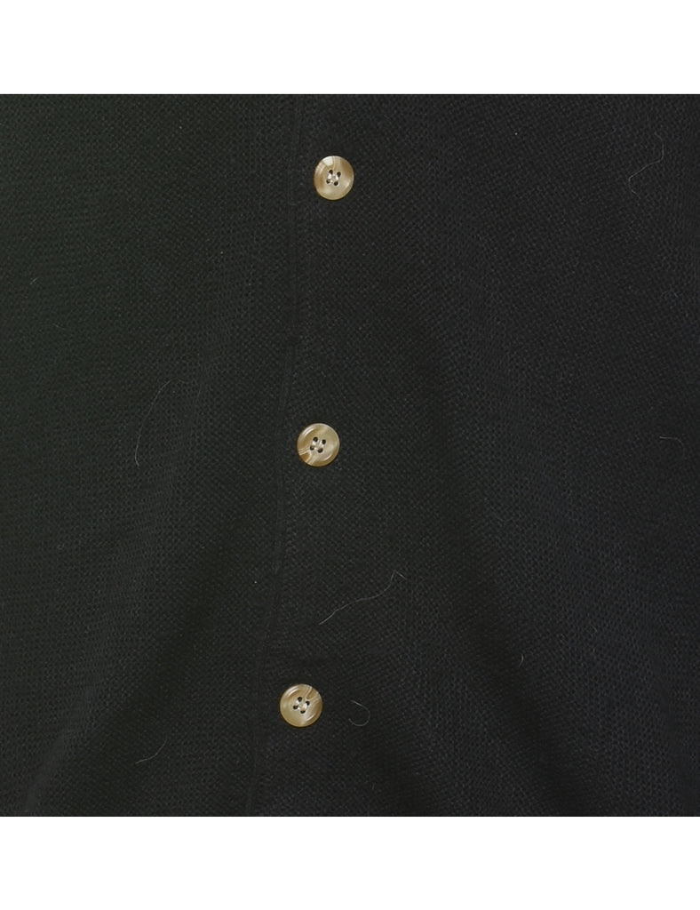Van Heusen Black Cardigan - L