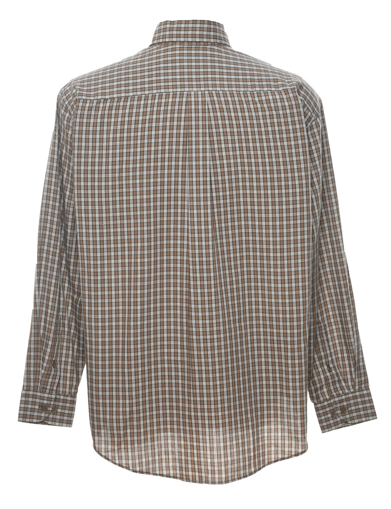 Van Heusen Checked Shirt - M