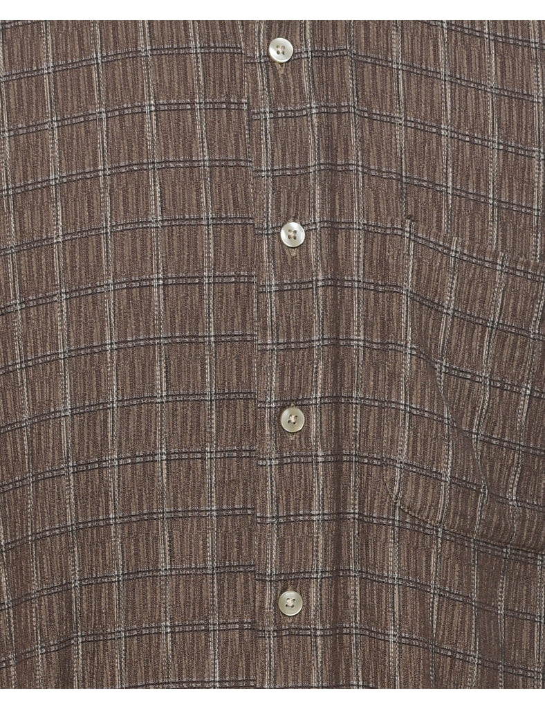 Van Heusen Checked Shirt - M