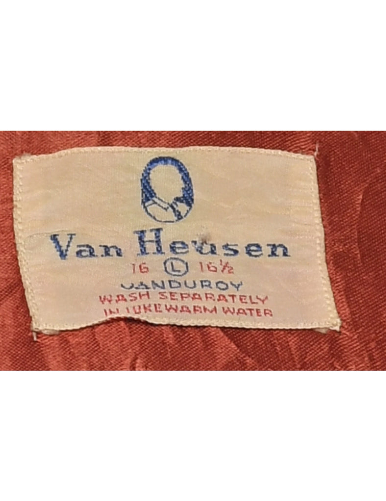 Van Heusen Corduroy Shirt - L