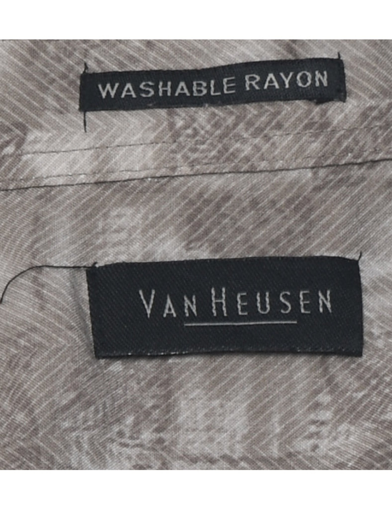 Van Heusen Hawaiian Shirt - L