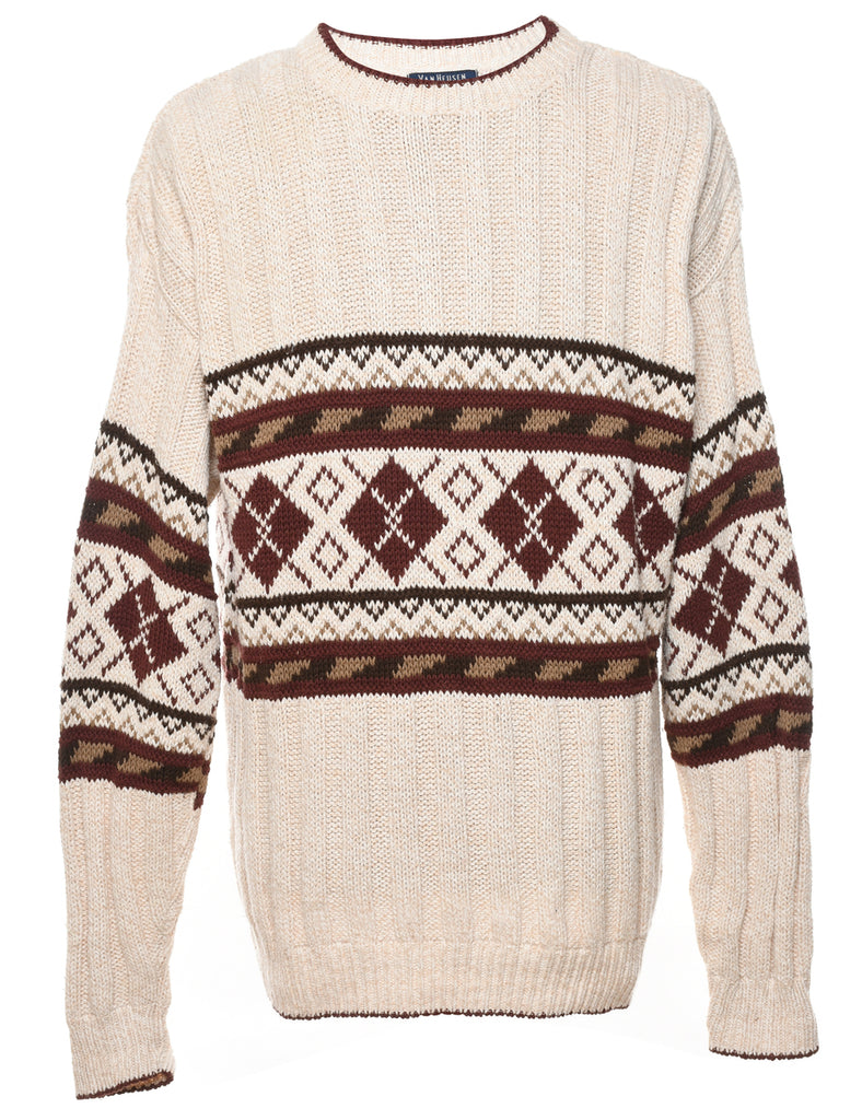 Van Heusen Nordic Jumper - L