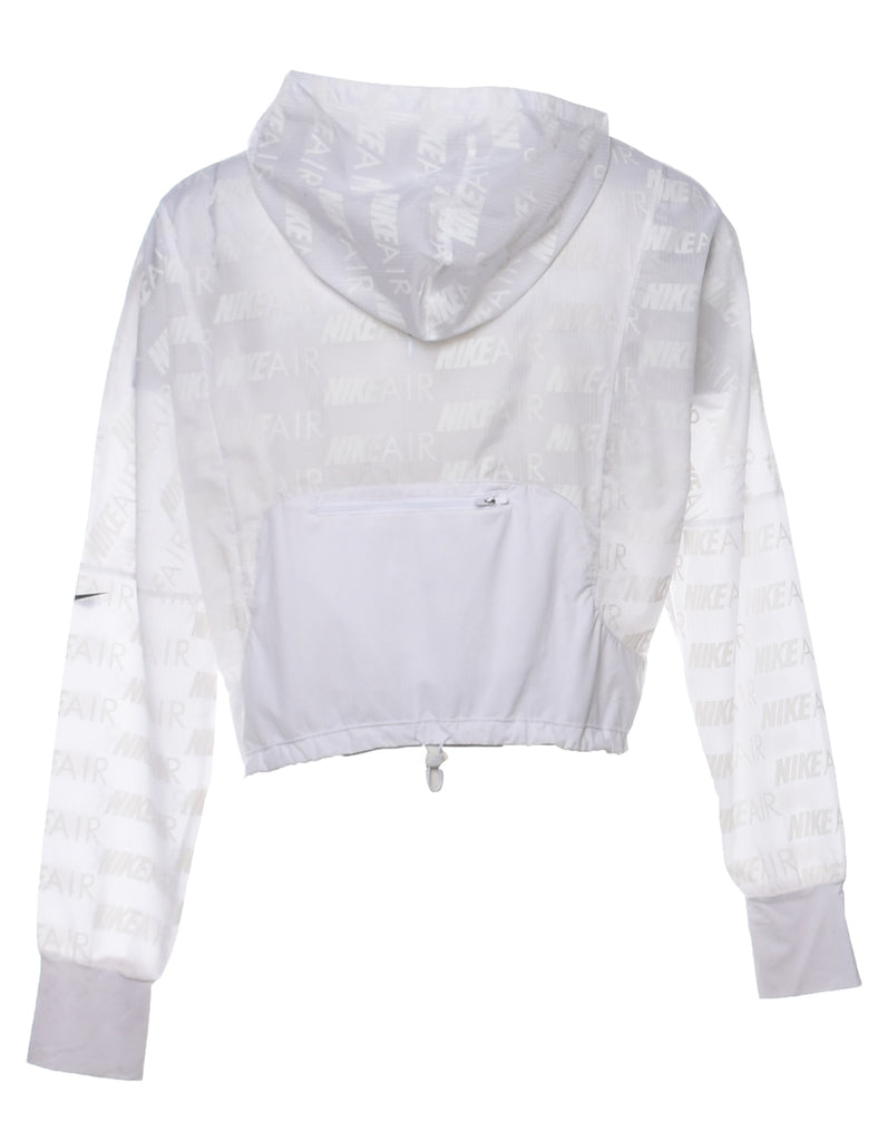 White Hooded Jacket - XXL