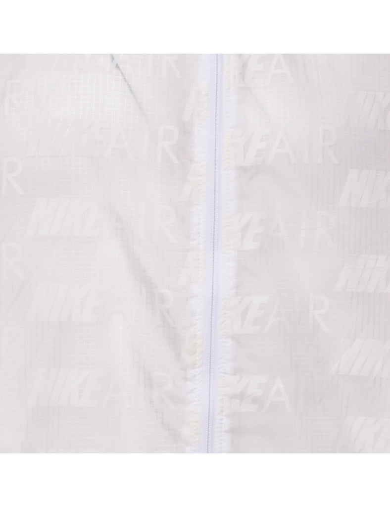 White Hooded Jacket - XXL