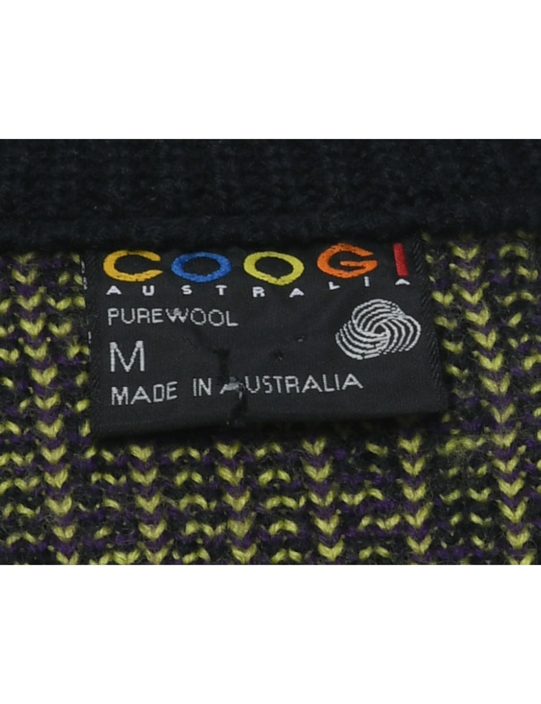 Wool Coogi Ikat Print Jumper - M