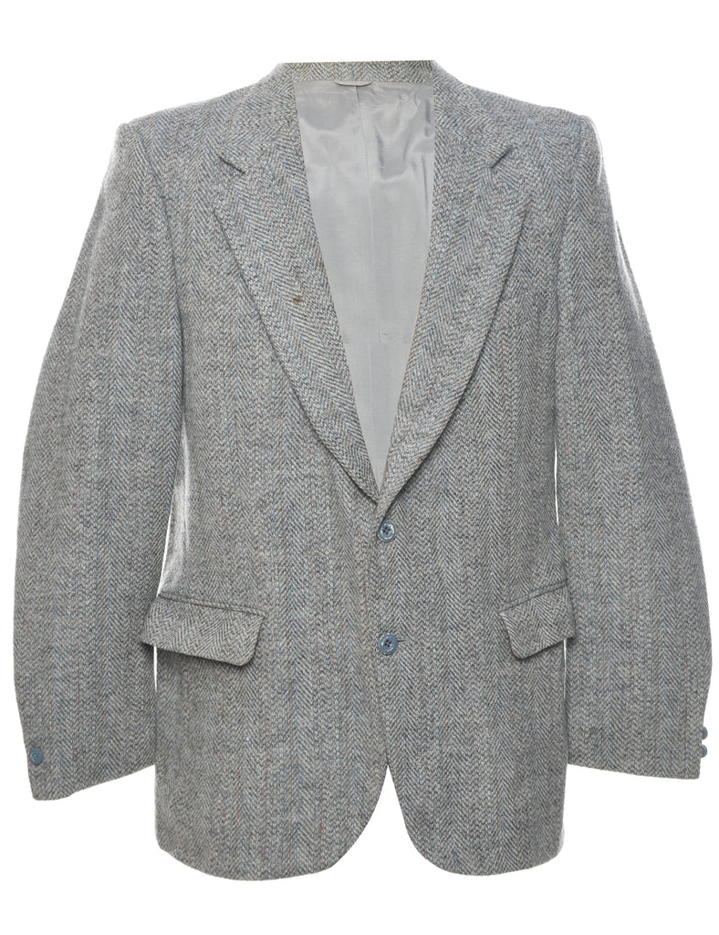 Wool Harris Tweed Blazer - M