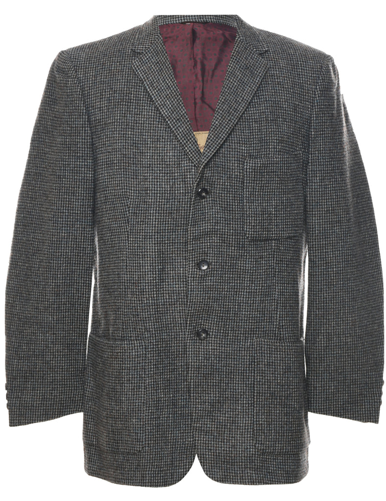 Wool Harris Tweed Blazer - L