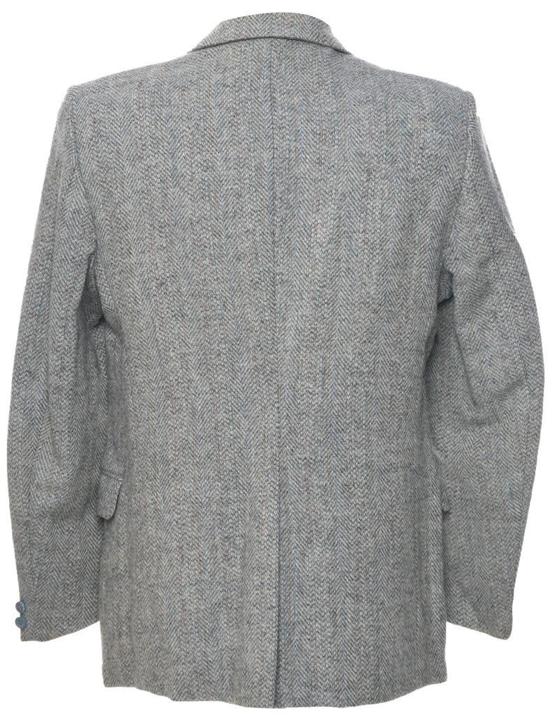 Wool Harris Tweed Blazer - M
