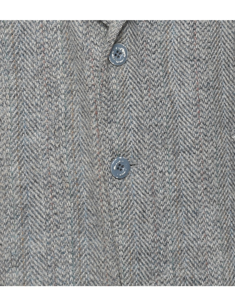 Wool Harris Tweed Blazer - M
