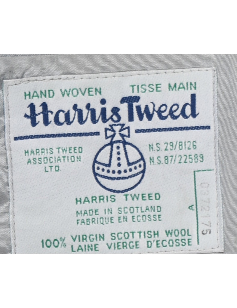 Wool Harris Tweed Blazer - M
