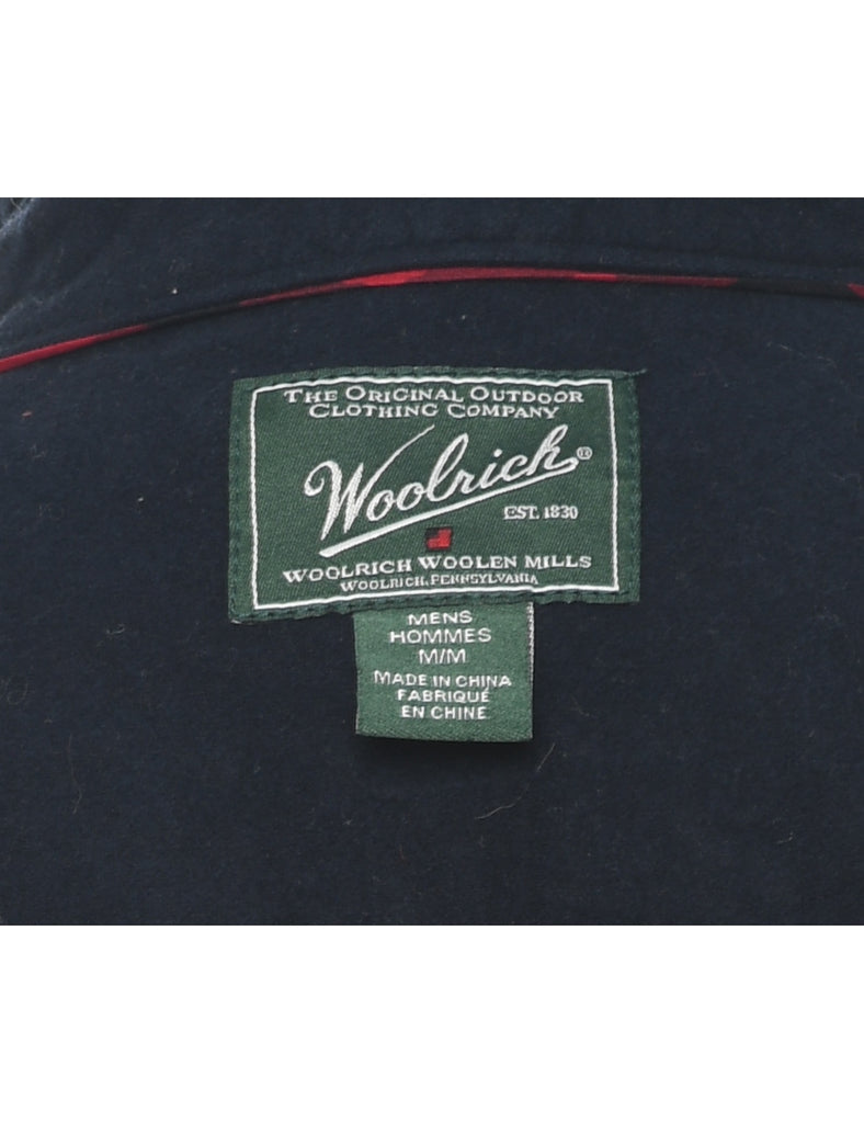 Woolrich Black Classic Flannel Shirt - M