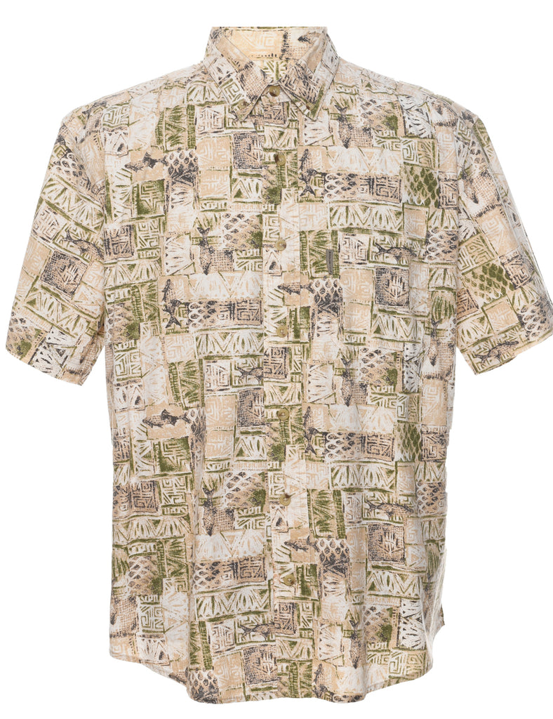 Woolrich Hawaiian Shirt - L