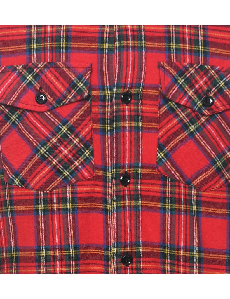 Woolrich Red Classic Checked Shirt - S