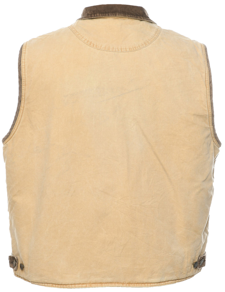 Wrangler Beige Waistcoat - L