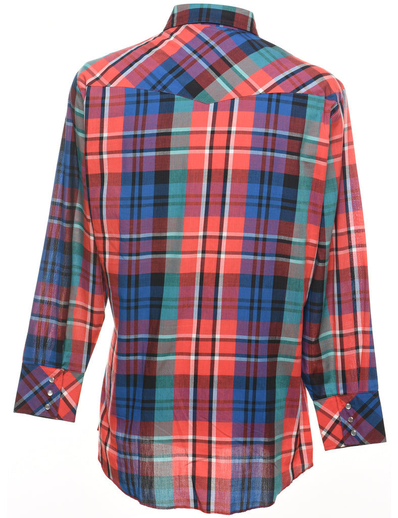 Wrangler Checked Multi-Colour Shirt - L