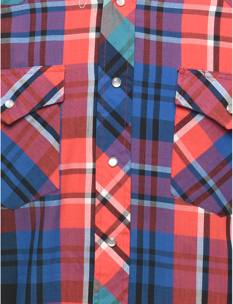 Wrangler Checked Multi-Colour Shirt - L
