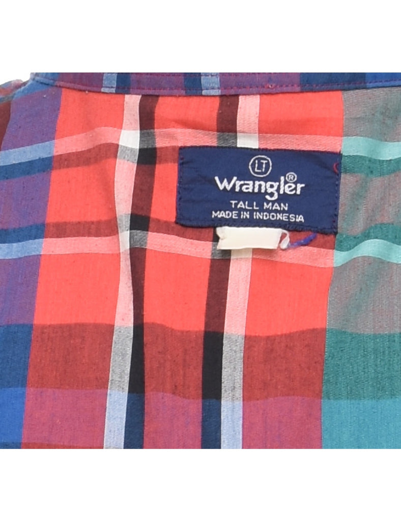 Wrangler Checked Multi-Colour Shirt - L