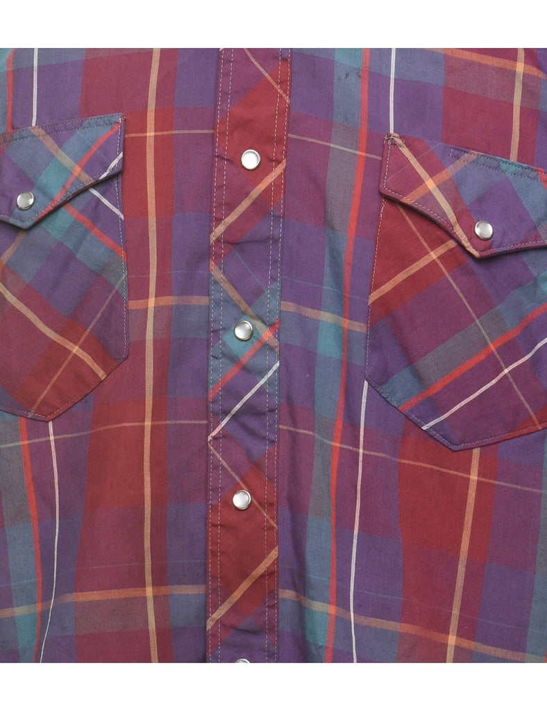 Wrangler Checked Shirt - L