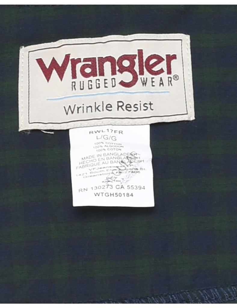 Wrangler Checked Shirt - L