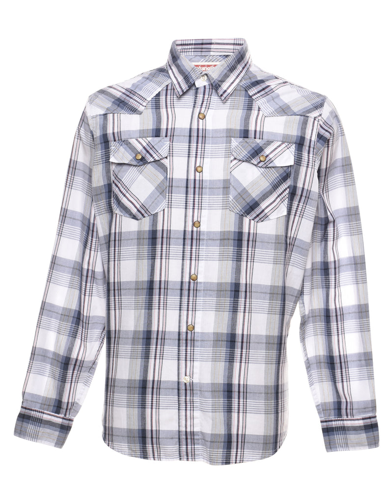 Wrangler Checked Western Shirt - M