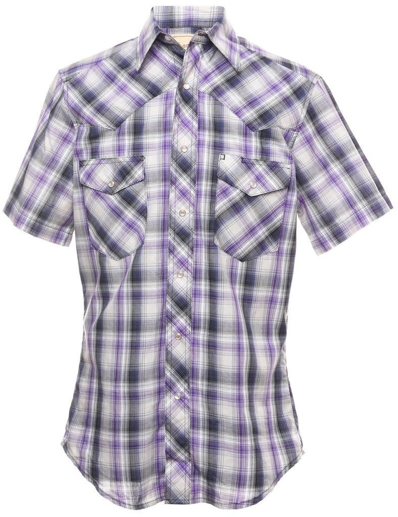 Wrangler Checked Western Shirt - S