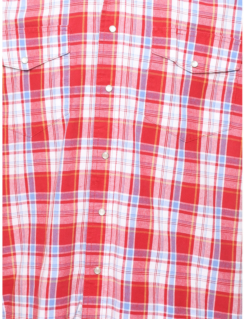 Wrangler Checked Western Shirt - M