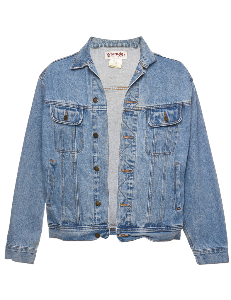 Wrangler Light Wash Classic Denim Jacket - L