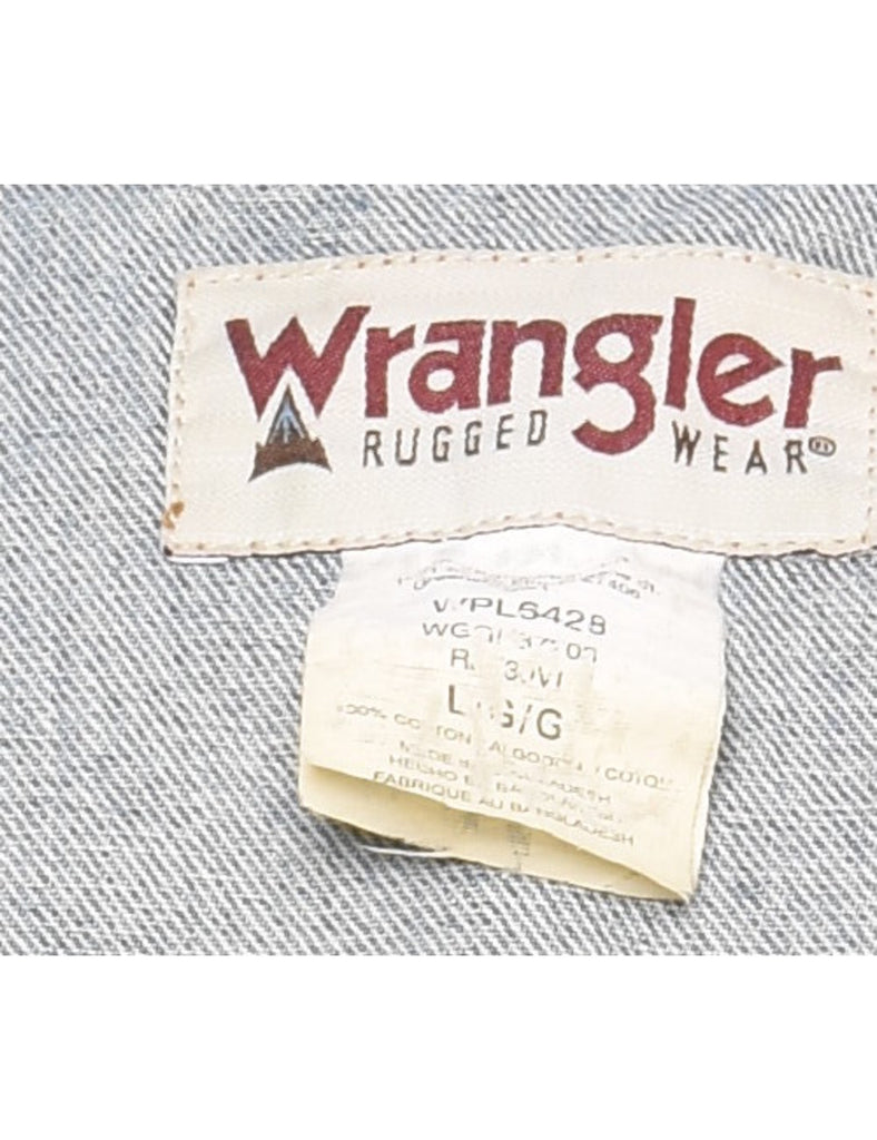 Wrangler Light Wash Classic Denim Jacket - L