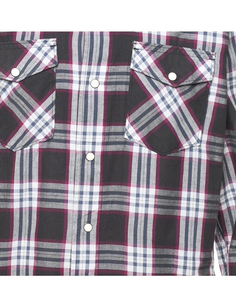 Wrangler Long Sleeved Checked Shirt - S