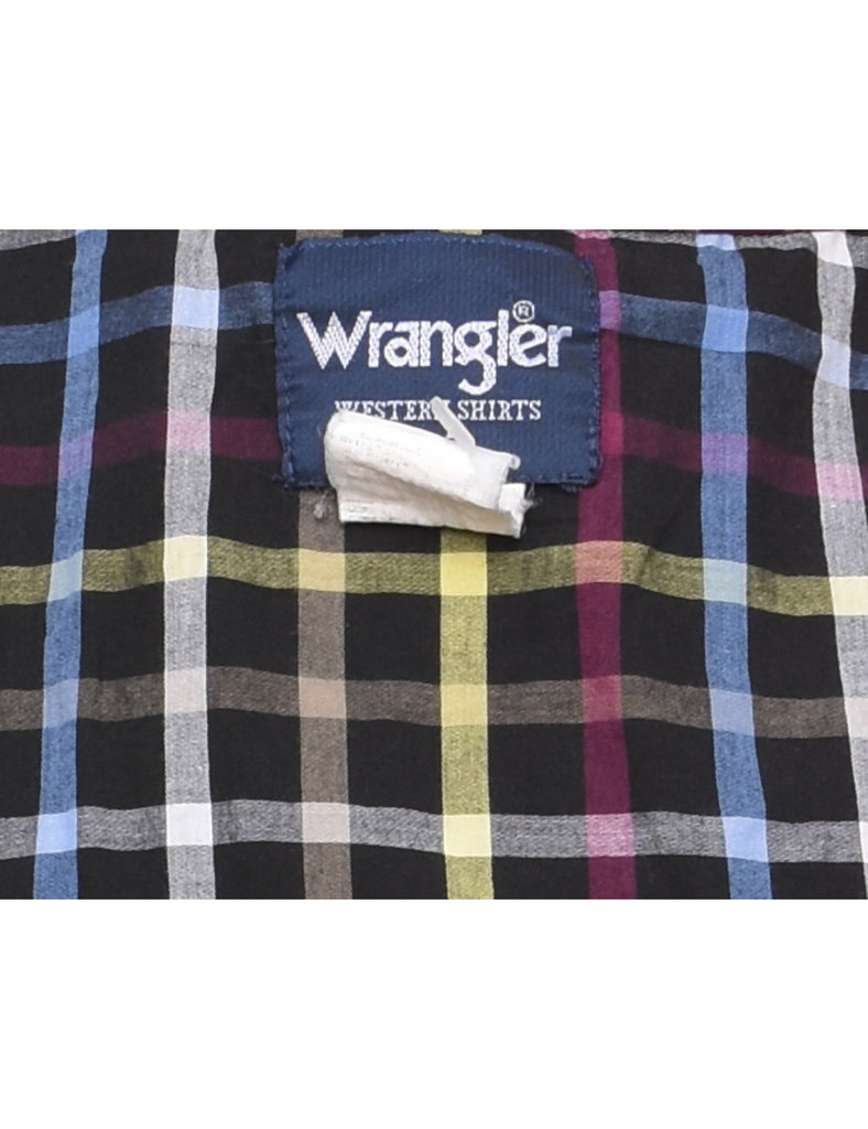 Wrangler Multi-Colour Checked Shirt - L