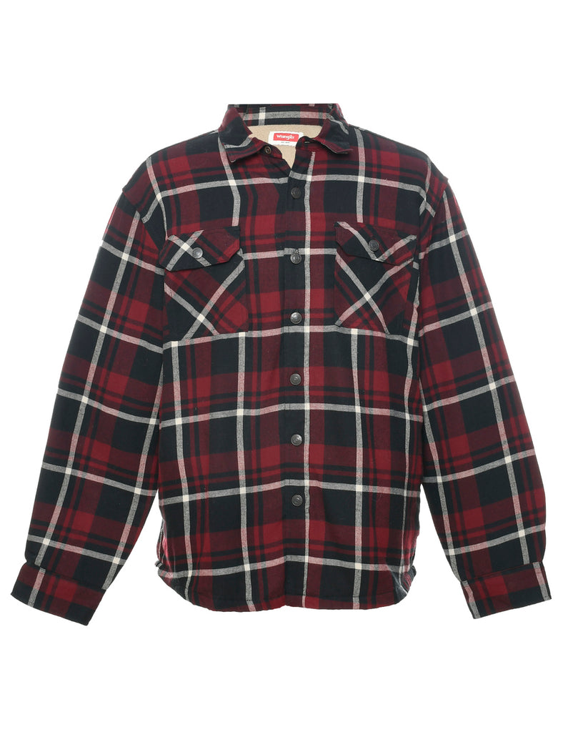 Wrangler Plaid Shirt - L