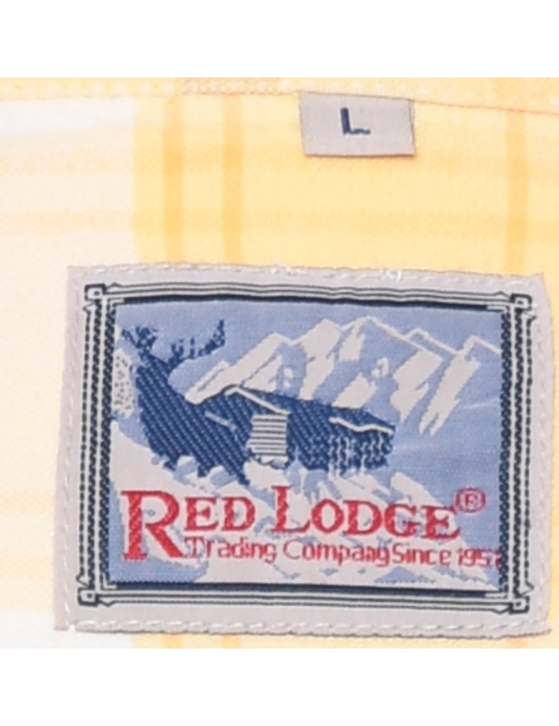 Yellow Checked Shirt - L