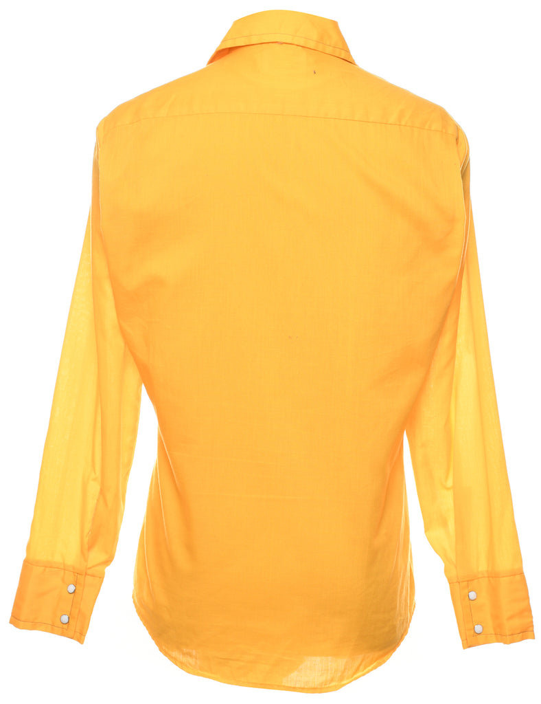 Yellow Western Shirt - M