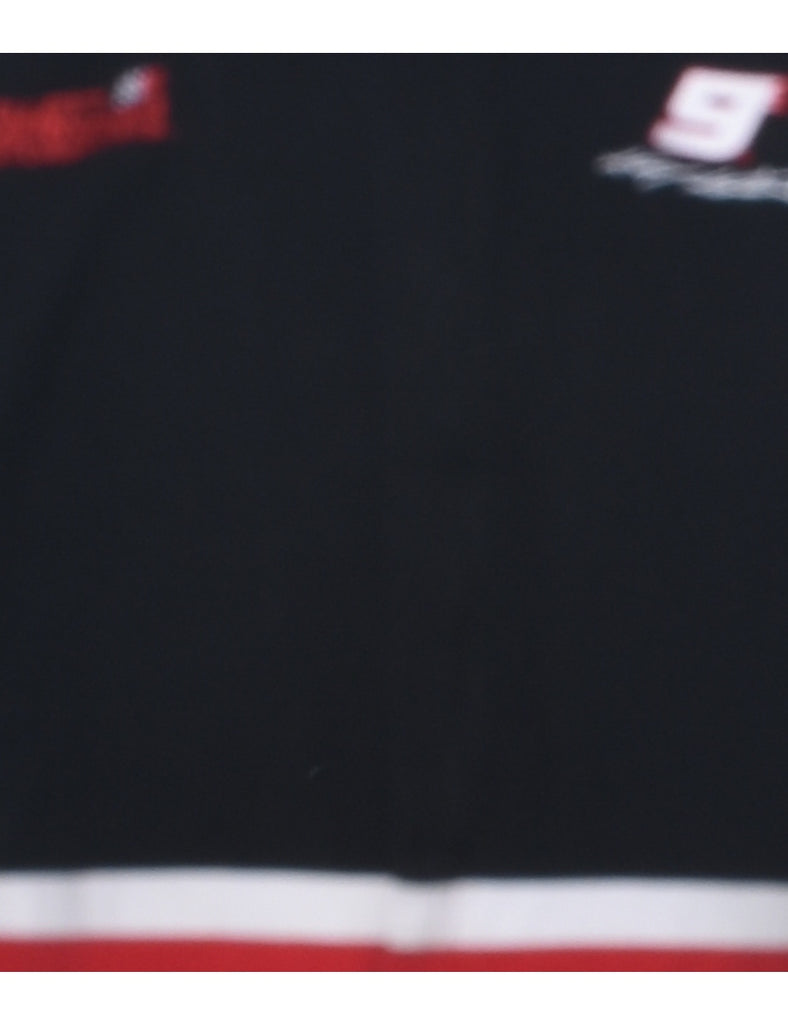 Zip Front Black Jacket - XL