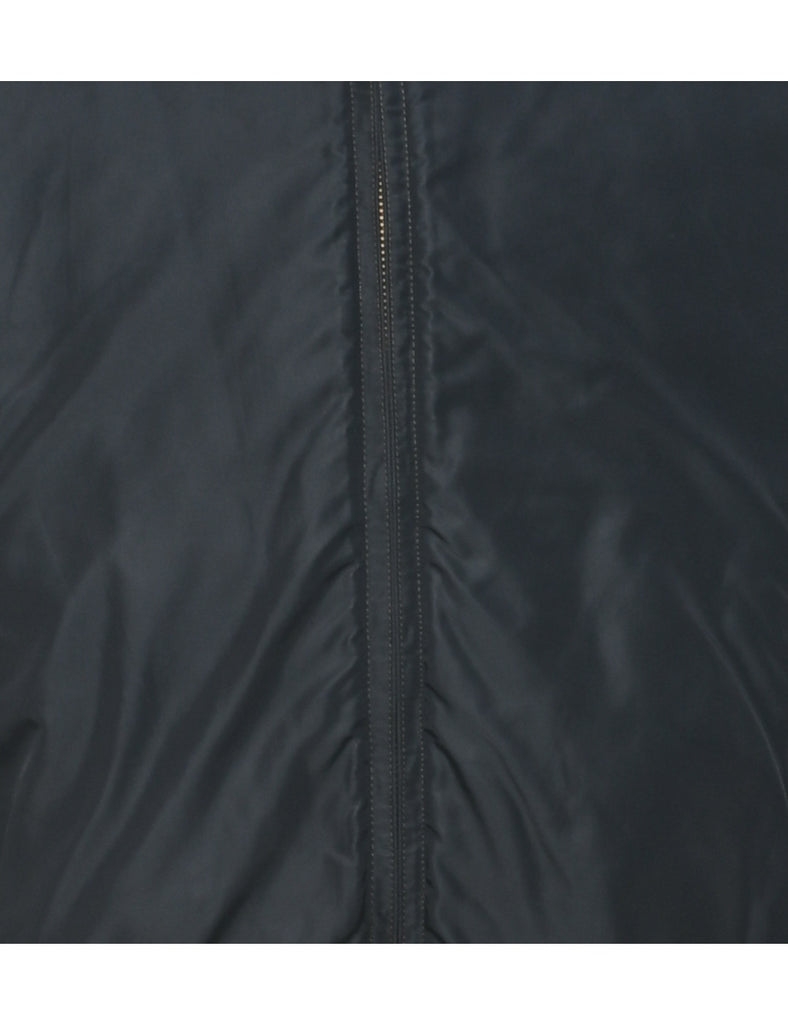 Zip Front Bomber Jacket - L